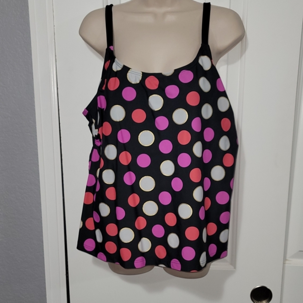 Beach Diva tankini size 18W.